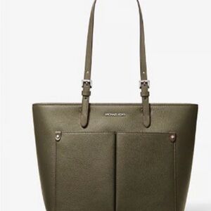 Michael Kors Khaki Green Tote